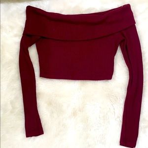 Off the shoulder top